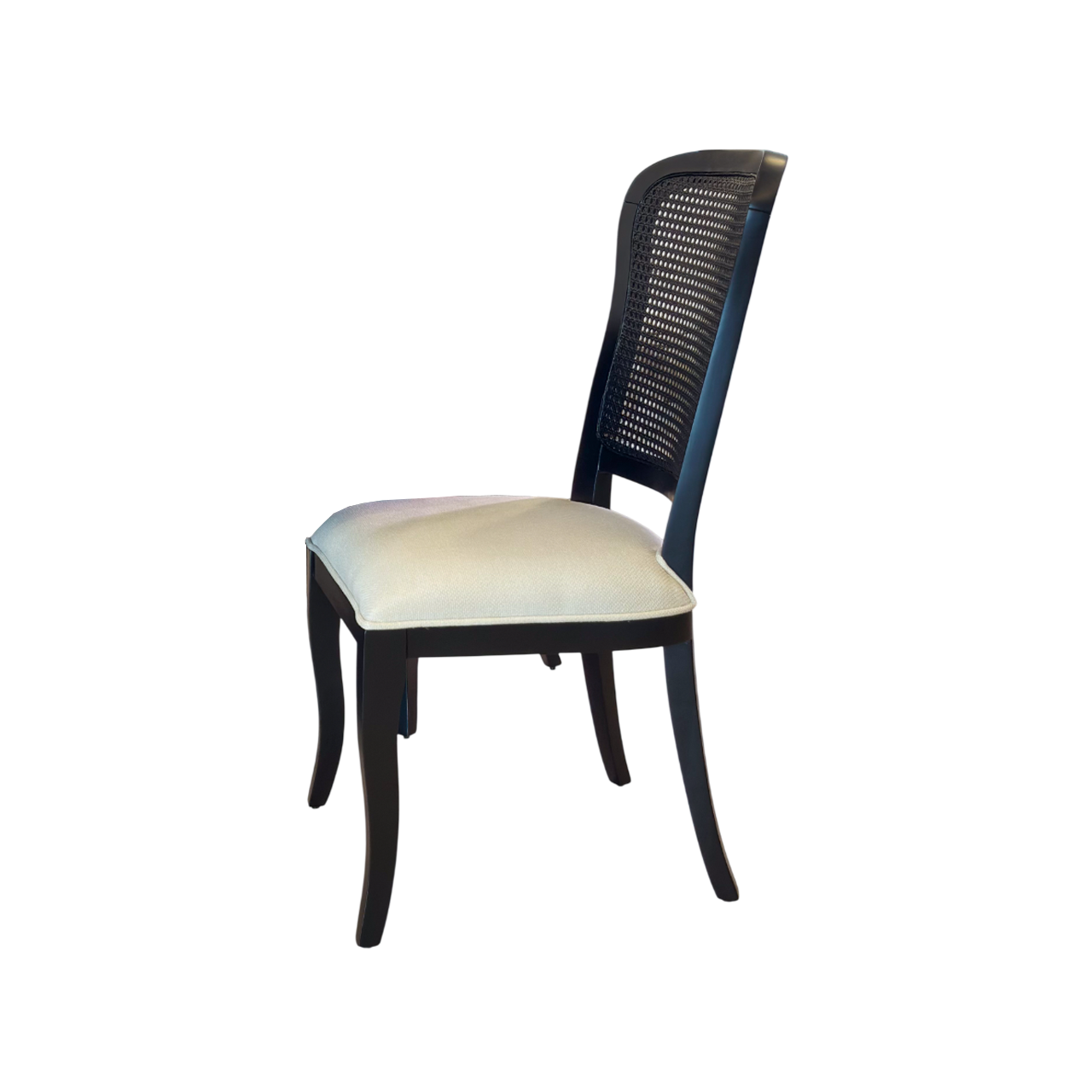 Cadeira de Jantar Clássica Preta Louis XV - Kleiner