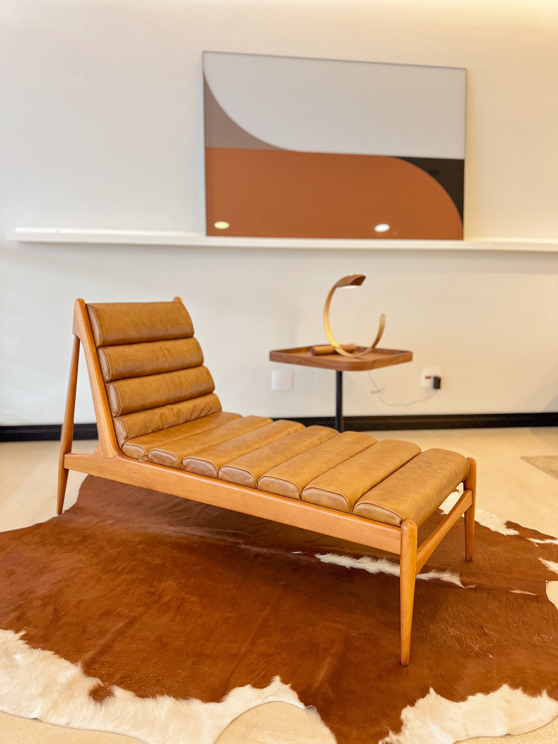 Chaise Long de Couro Uultis