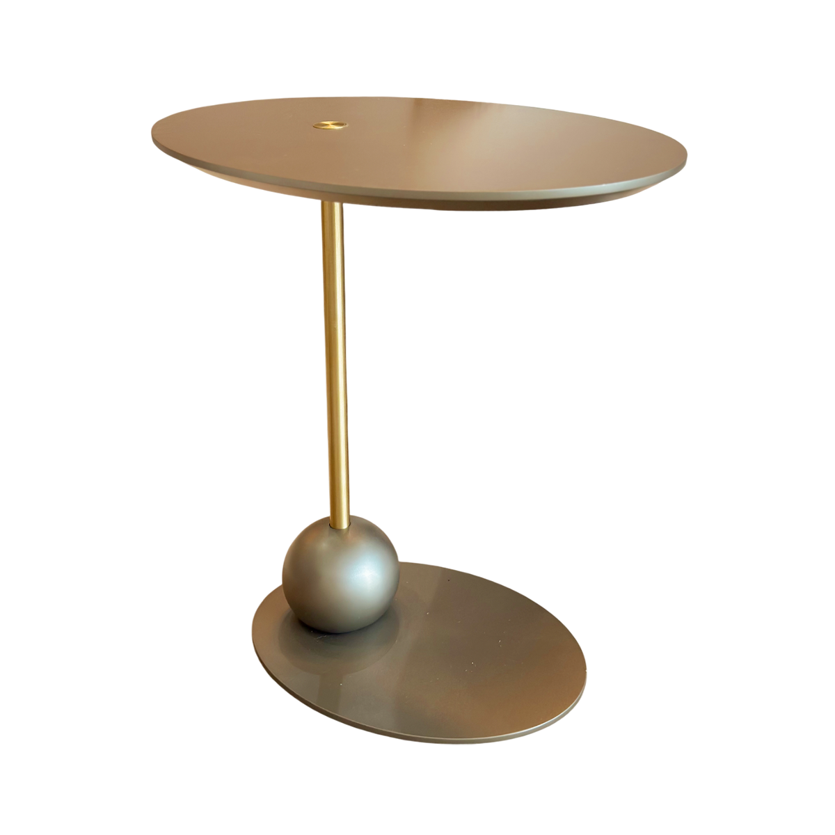 Mesa Lateral Laca Titanium