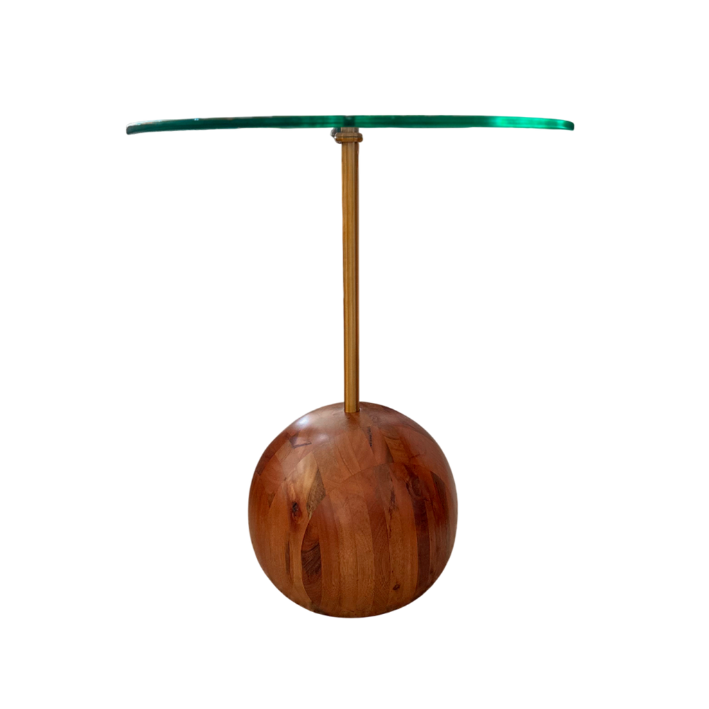 Mesa de Apoio Sfera Glass