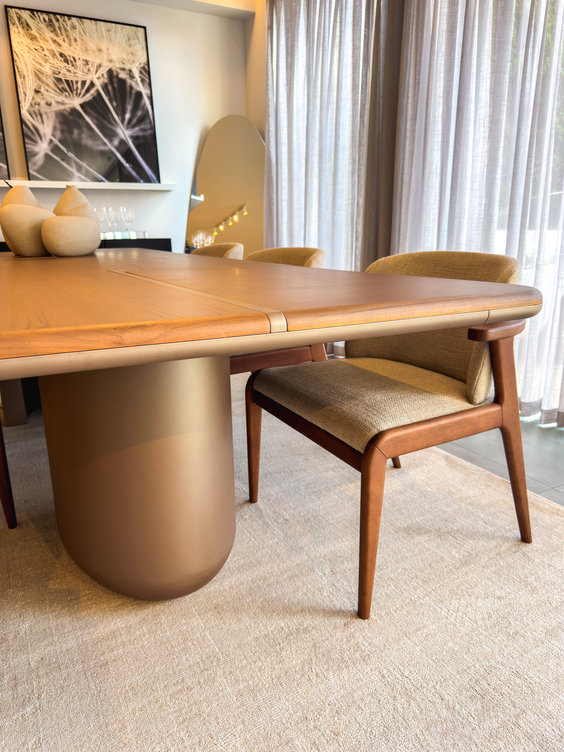 Mesa de Jantar Cacau