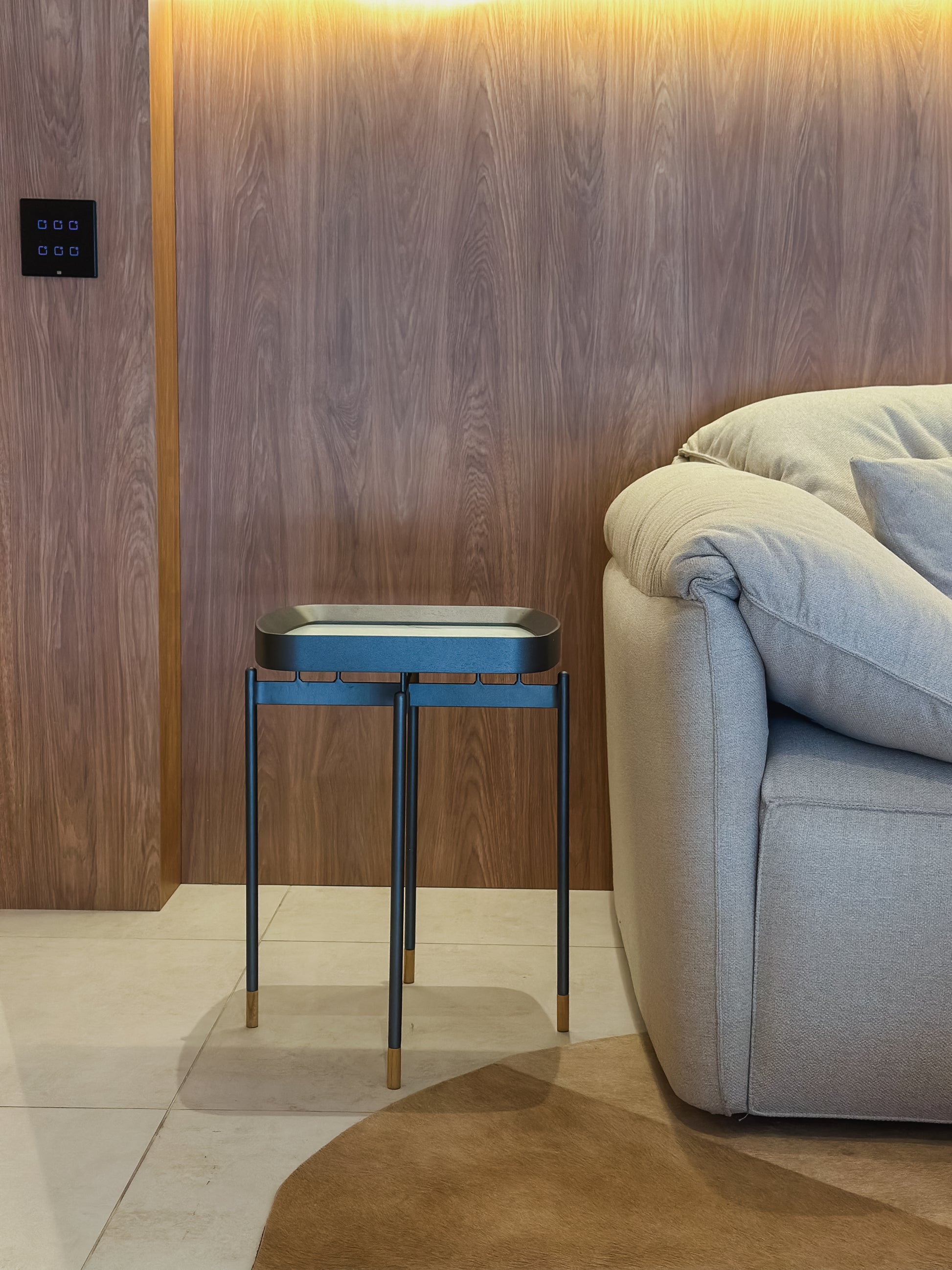 Mesa de Apoio em Mármore Carrara - Uultis