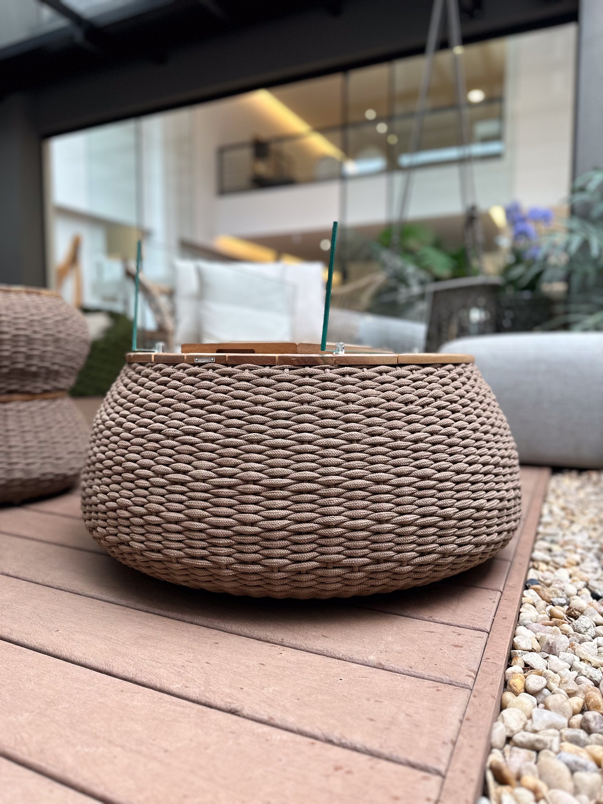 Mesa de Centro com Lareira Lovato