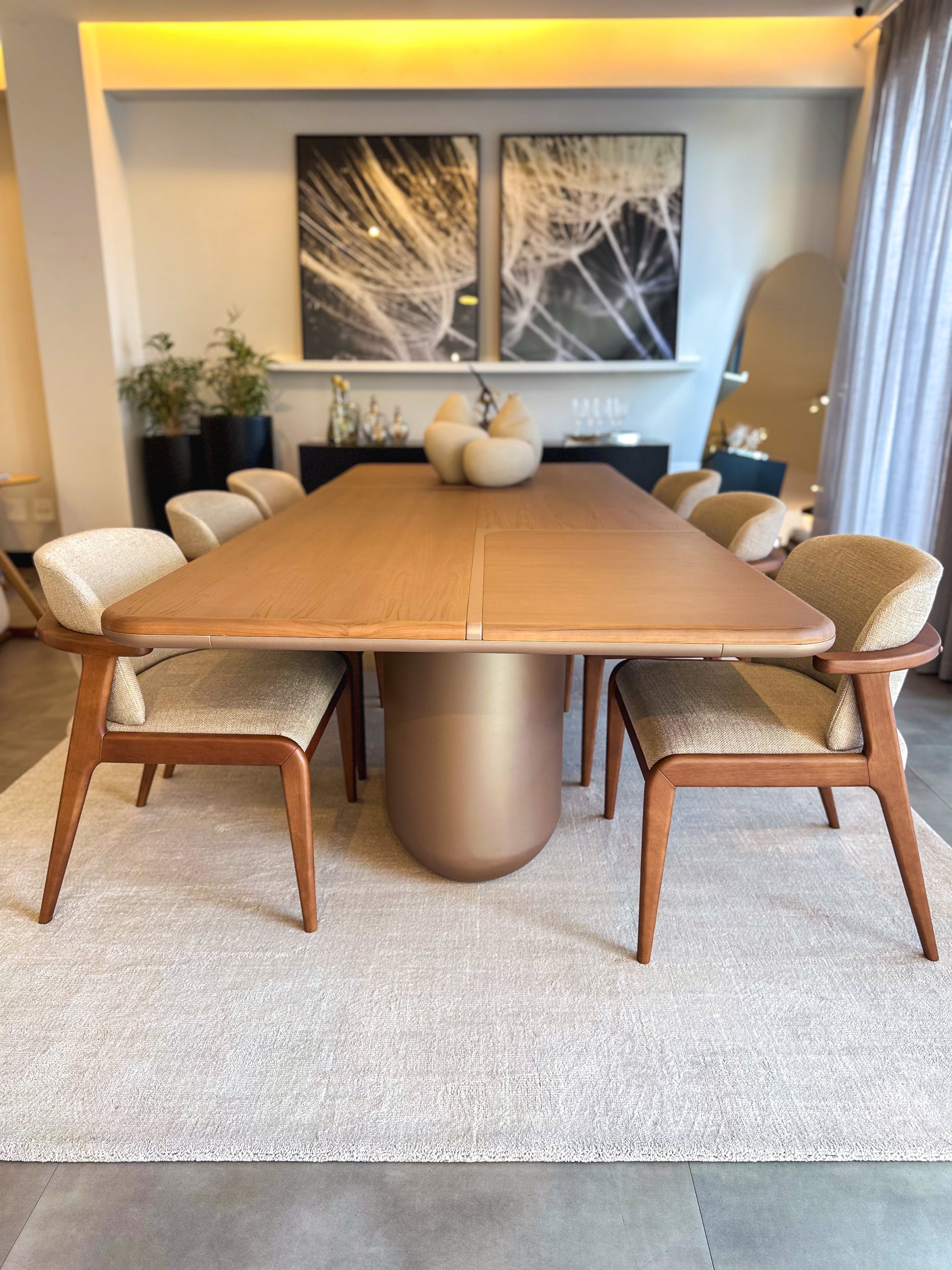 Mesa de Jantar Cacau