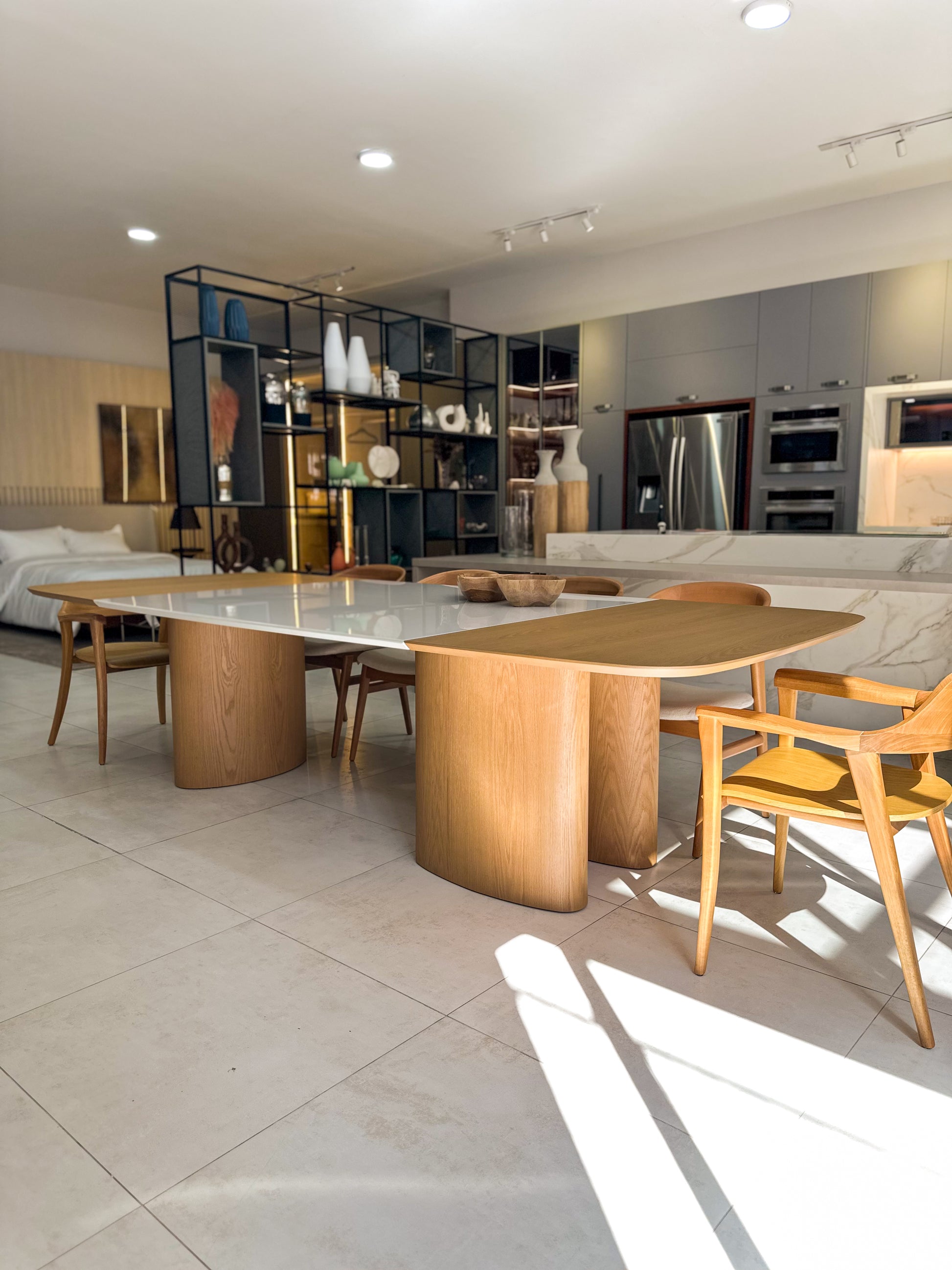 Mesa de Jantar 3m em Madeira