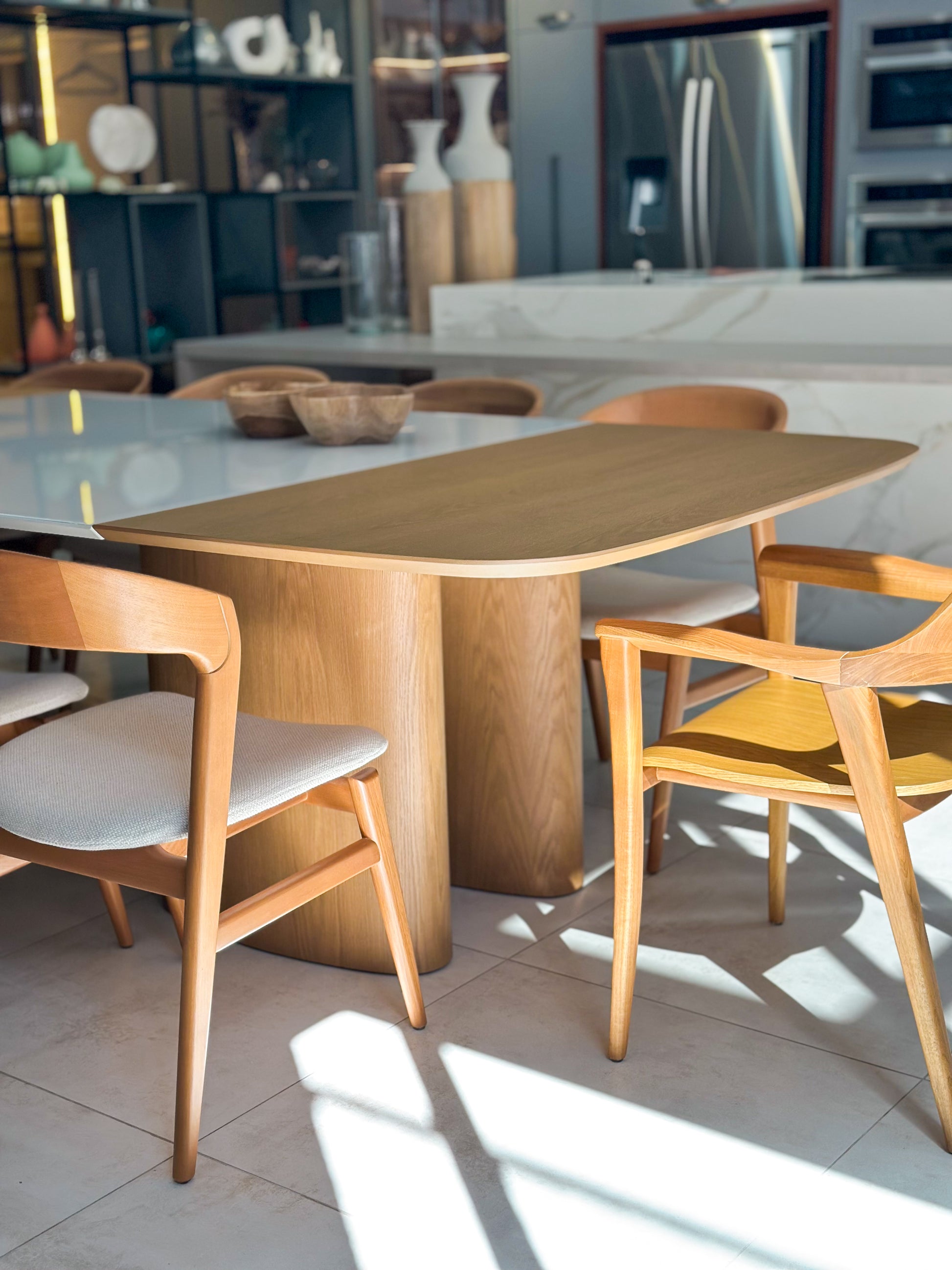 Mesa de Jantar 3m em Madeira