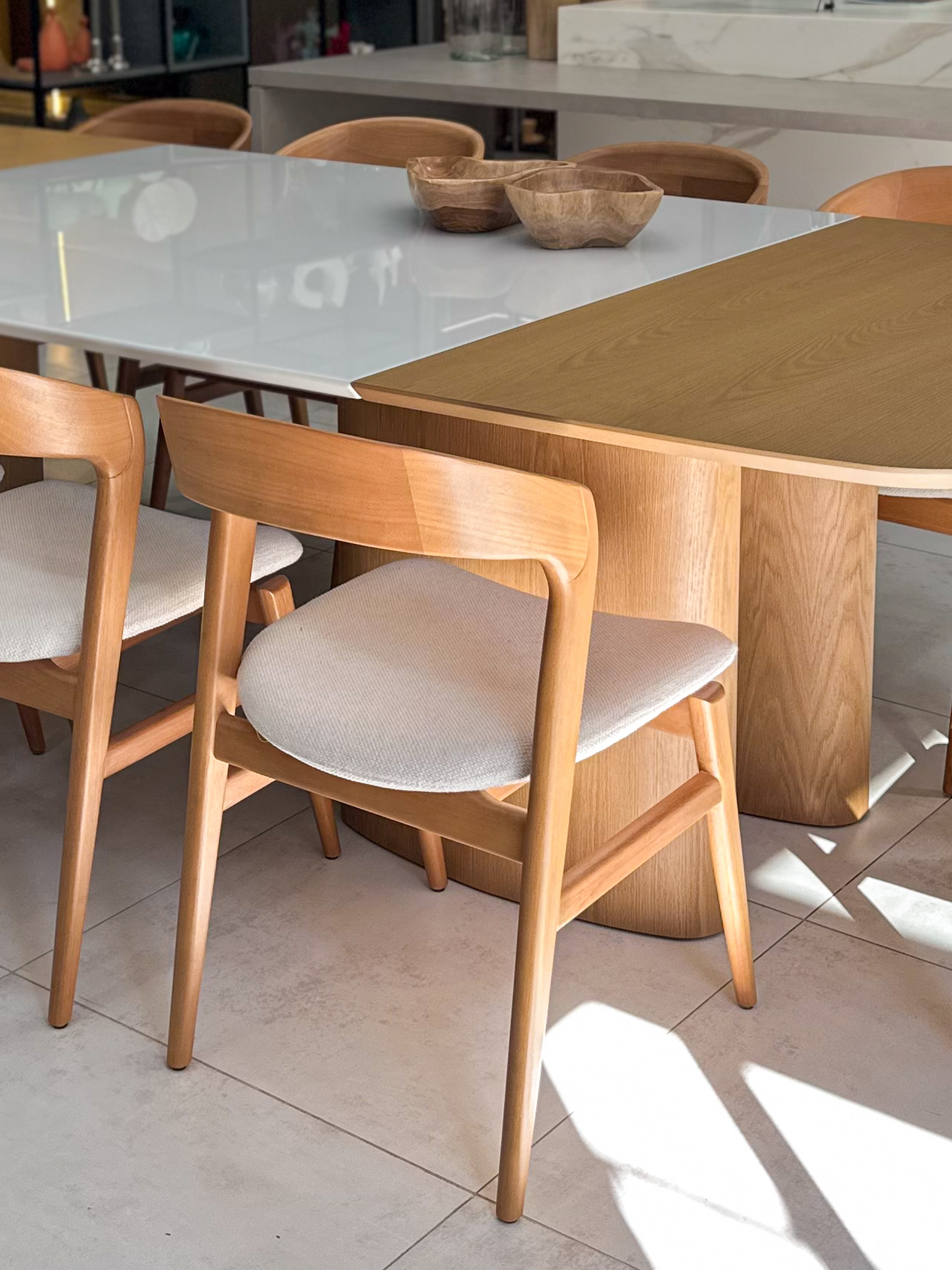 Mesa de Jantar 3m em Madeira