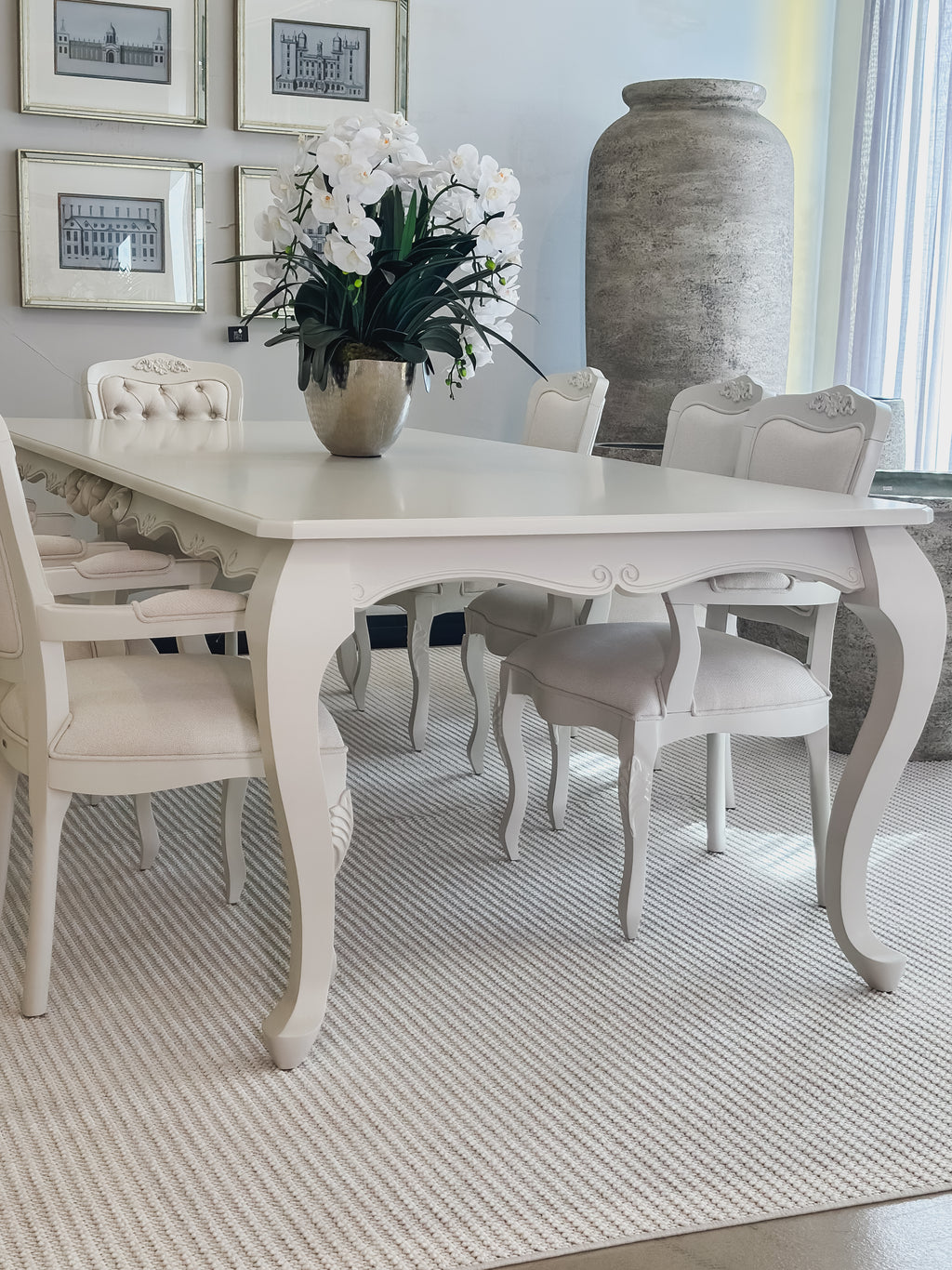 Mesa de Jantar Provençal 8 Lugares - 2,72m - Kleiner