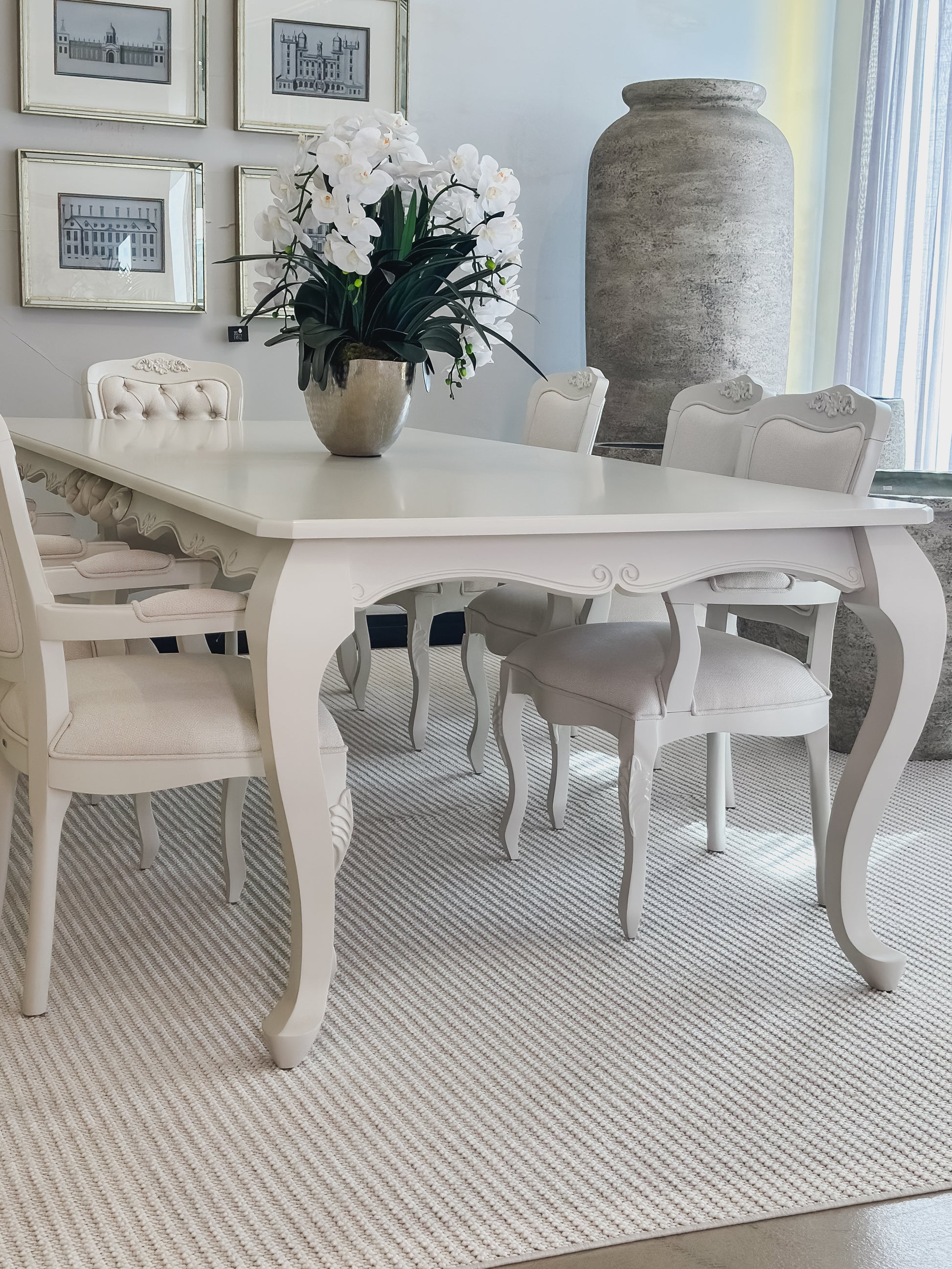 Mesa de Jantar Provençal 8 Lugares - 2,72m - Kleiner