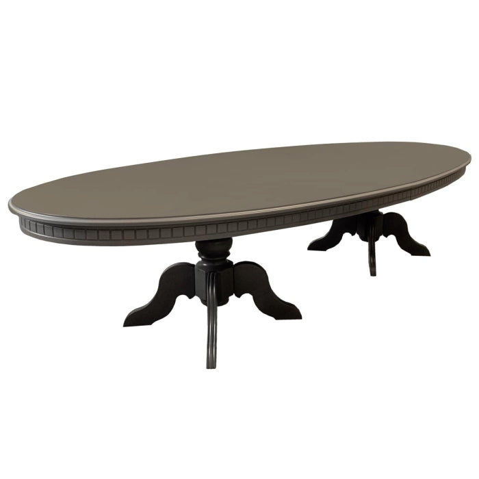 Mesa de Jantar Provençal Preta 3,20m - Kleiner