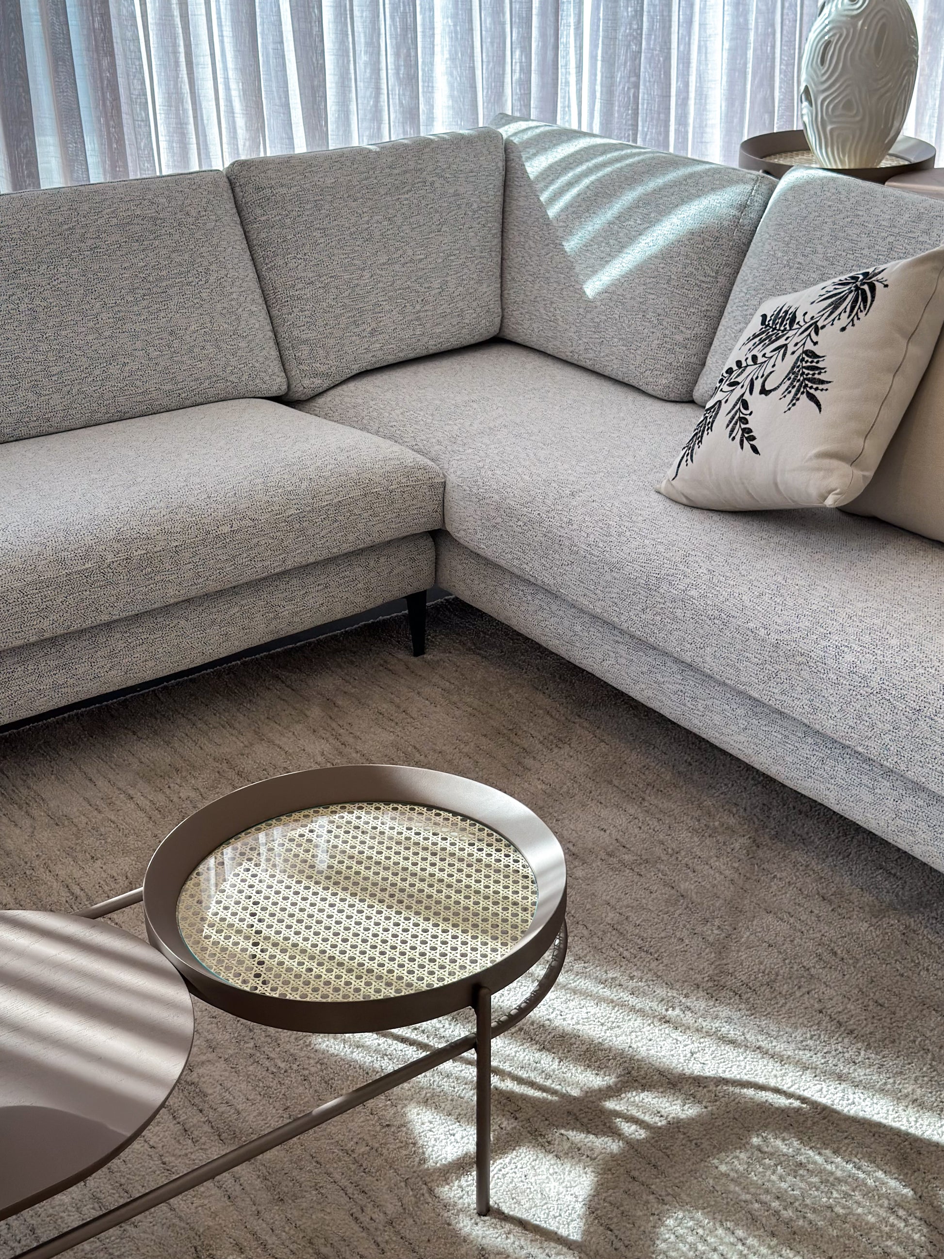 Sofá de Canto com Chaise