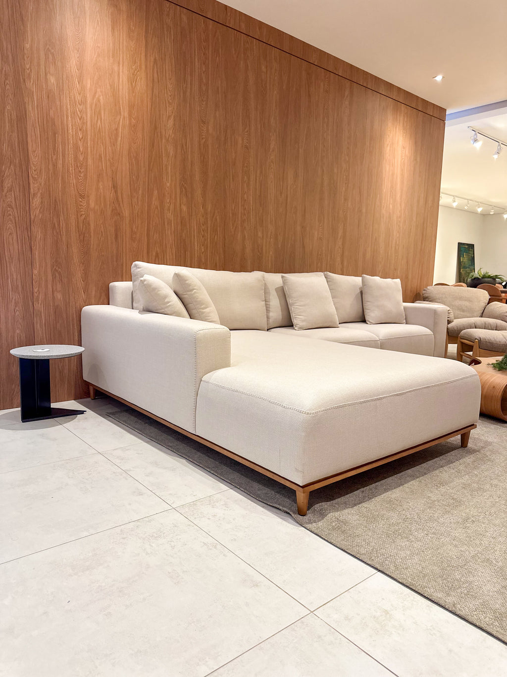 Sofá de Canto 3,10m Modular com Chaise