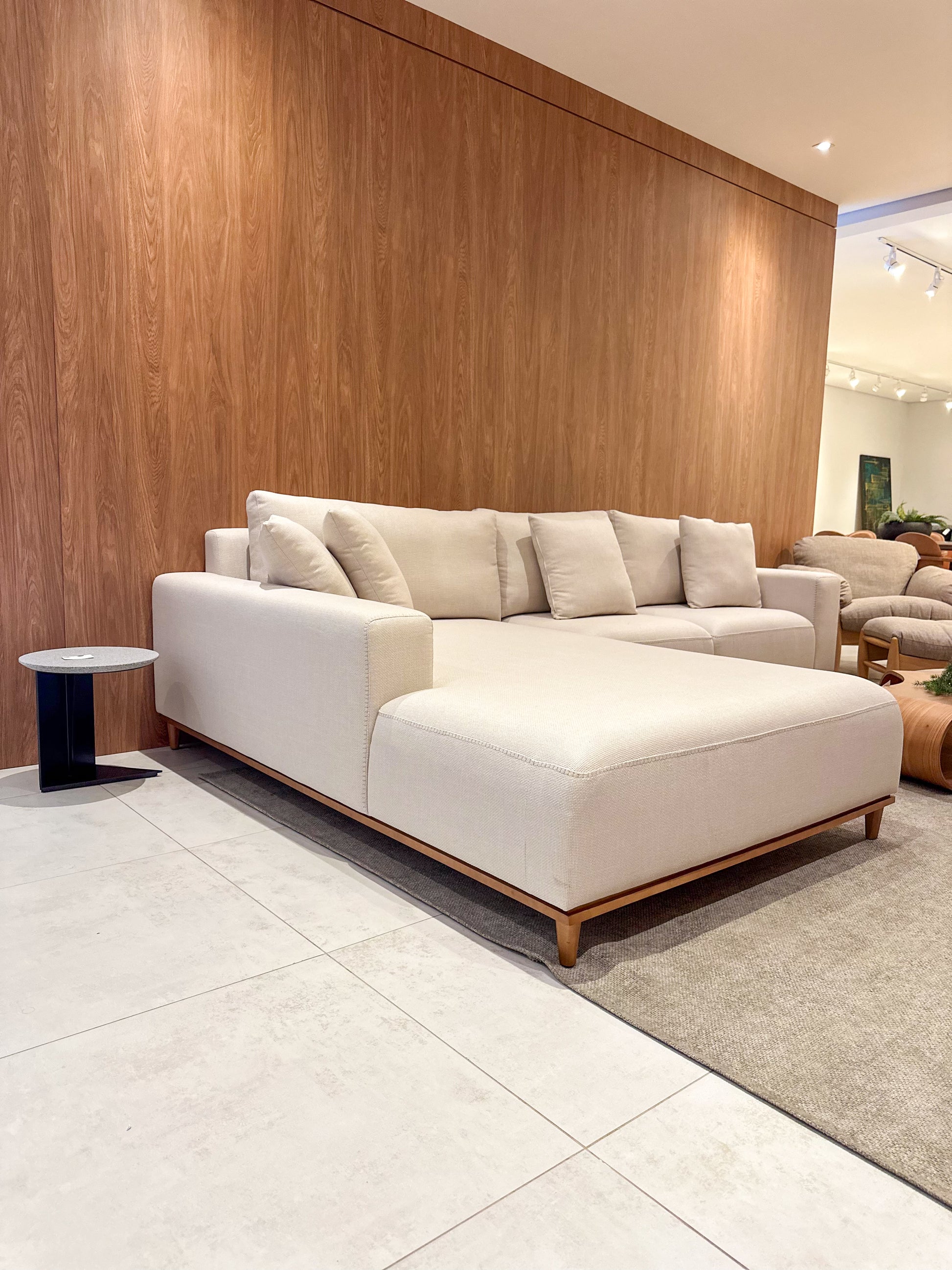 Sofá de Canto 3,10m Modular com Chaise