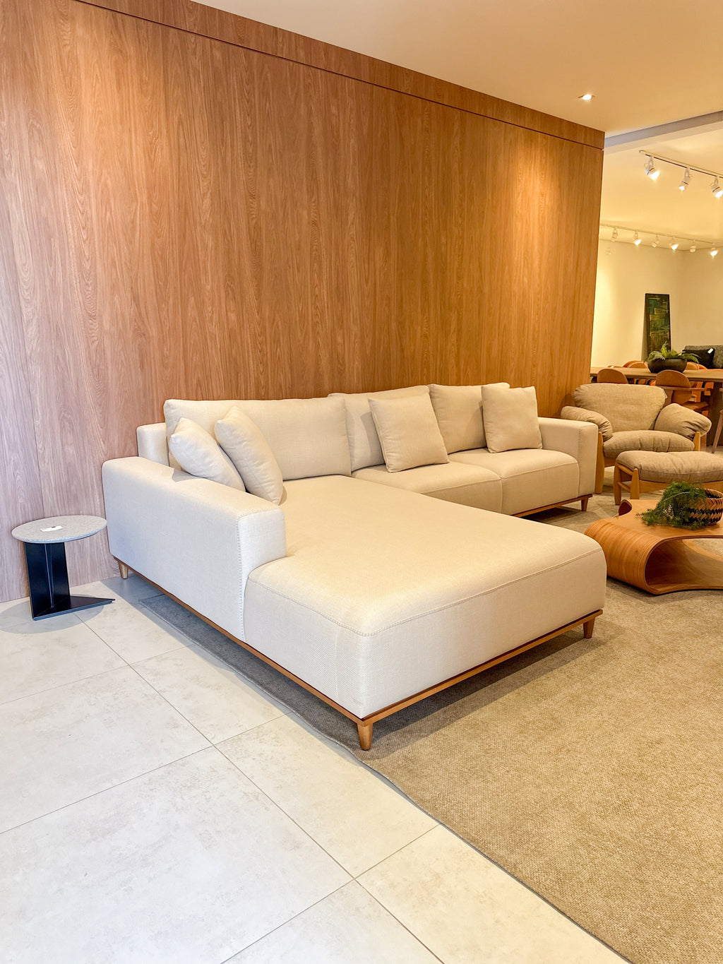 Sofá de Canto 3,10m Modular com Chaise