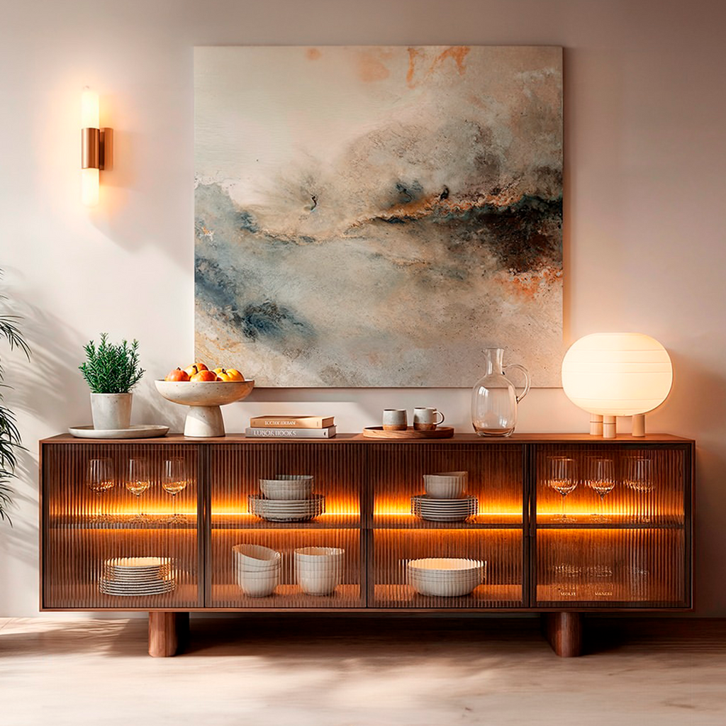Buffet com Luz Interna